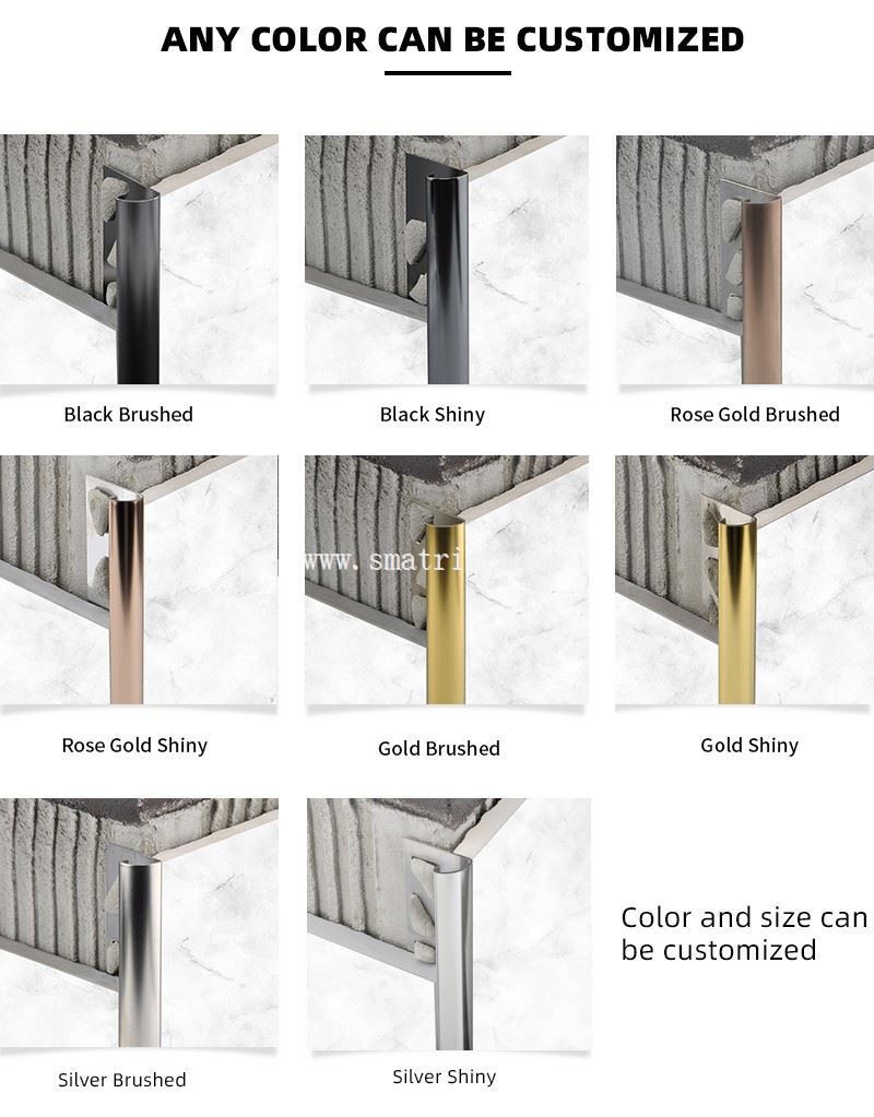 05 color of tile corner trim